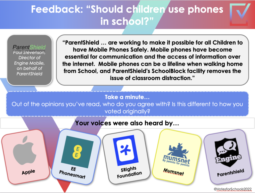 Should Children use Phones at school?