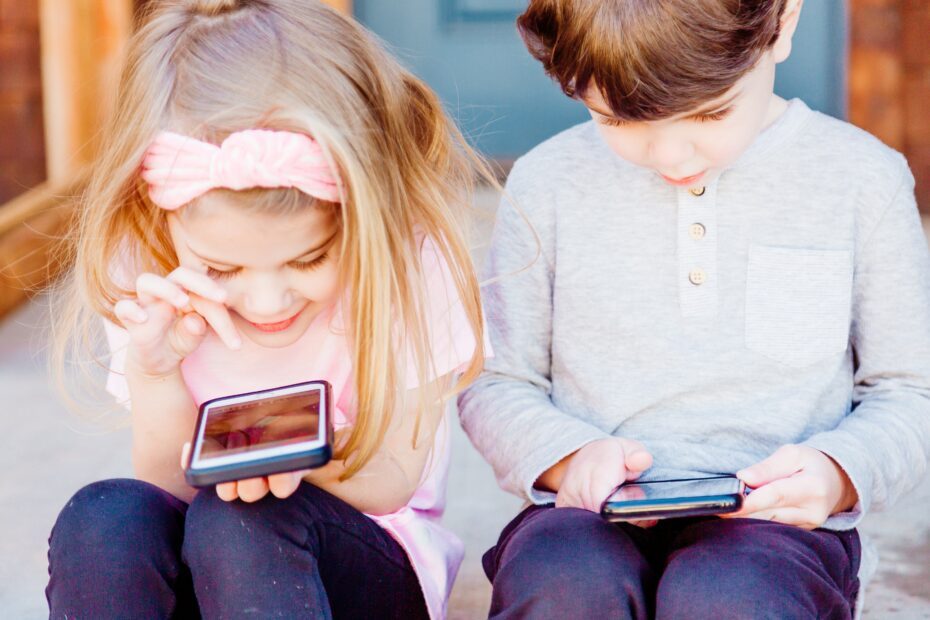Security in a mobile phone for children