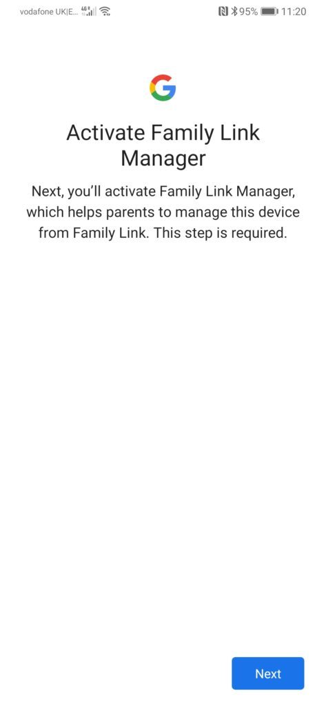 setting up family link step 20