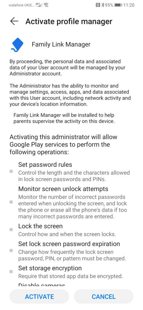 setting up family link step 21