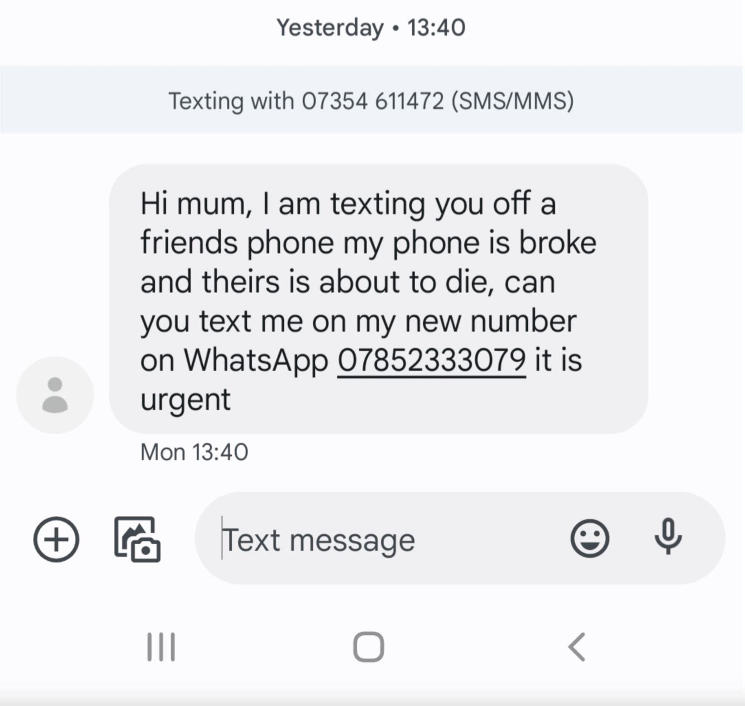 Protecting Children From Scam Text Messages