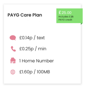 PAYG Care Plan