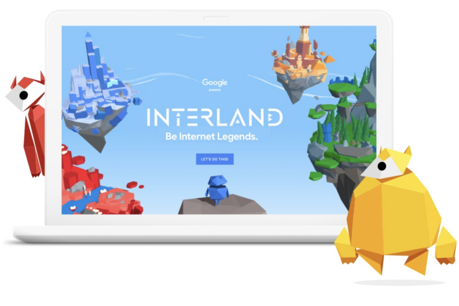 Google's Interland image