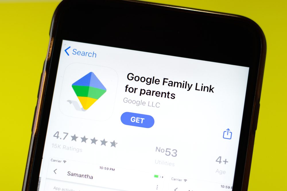 Tracking a child's android